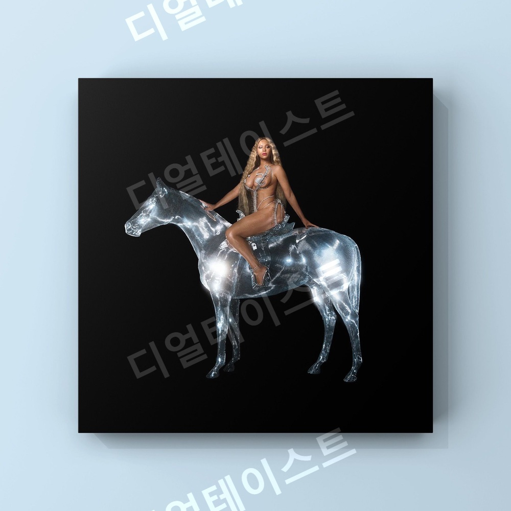 비욘세 앨범 표지 인테리어 그림 일러스트 액자 포스터 - 상세 이미지 5