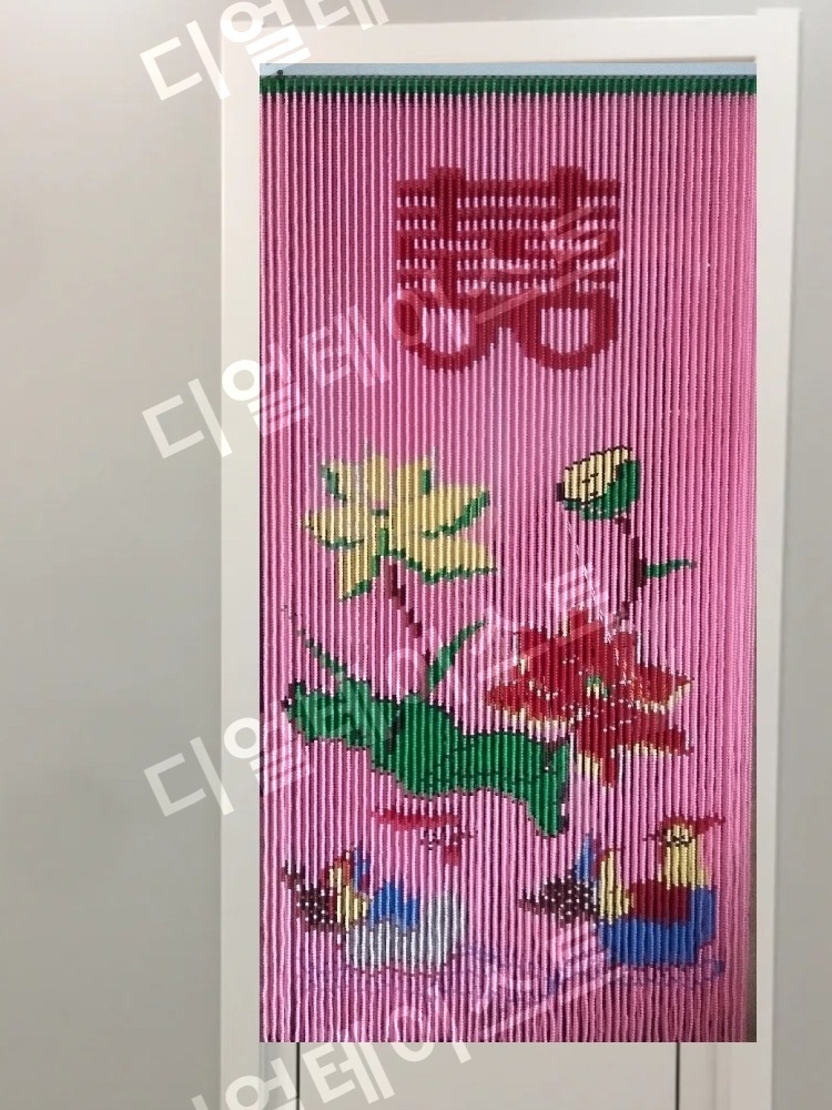 중국식 비즈발 만들기 키트 diy 인테리어 장식