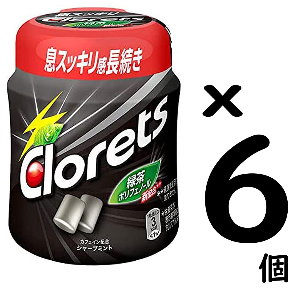 Clorets 일본 클로렛츠 샤프 민트 껌 140g 6팩 - 상세 이미지 3