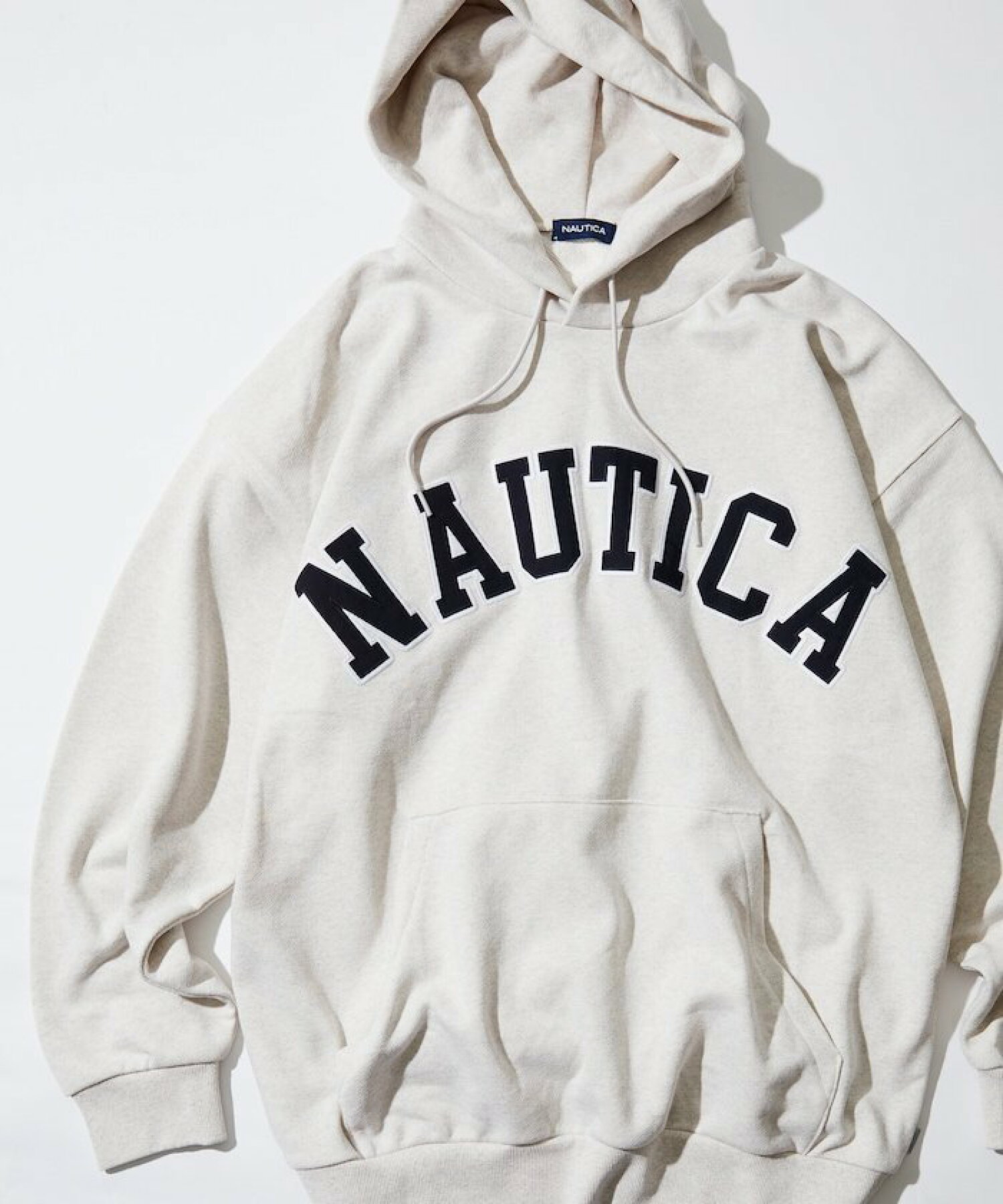 노티카 NAUTICA 후드티 아치 로고 스웨트 후디 티셔츠 4컬러 - 상품 이미지