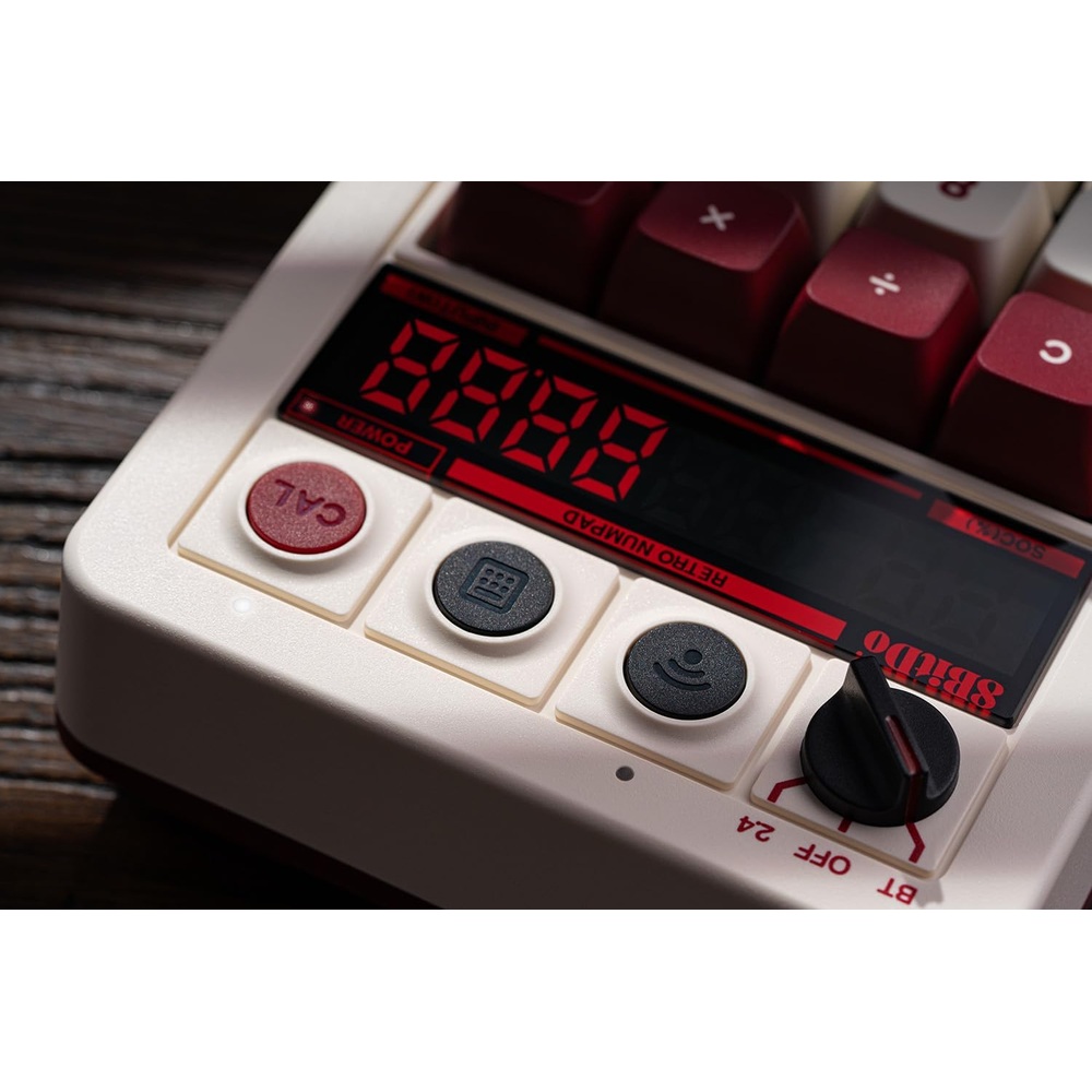 8BitDo 레트로 18 블루투스 기계식 키보드 계산기 겸용 키패드 이미지 7