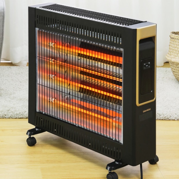 업소용 사무실전기히터 거실난로 매장온열기 석영관히터
