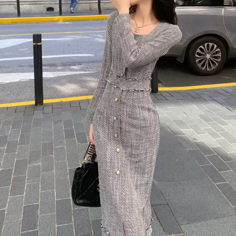 지금 거신 전화는 1화 채수빈 원피스 홍희주 하객룩 우아한 의상 옷 패션 - 메인 이미지