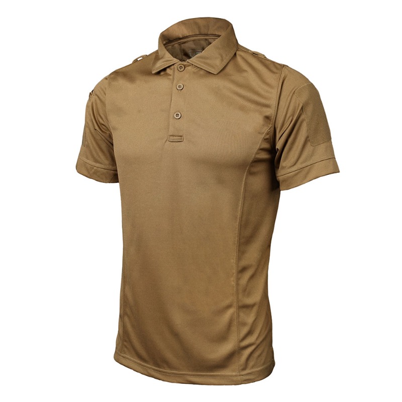 반스플라이 워페어 택티컬 어반 폴로 반팔 셔츠(코요테) - Warfare Tactical Polo Shirt(Coyote) - 상품 이미지
