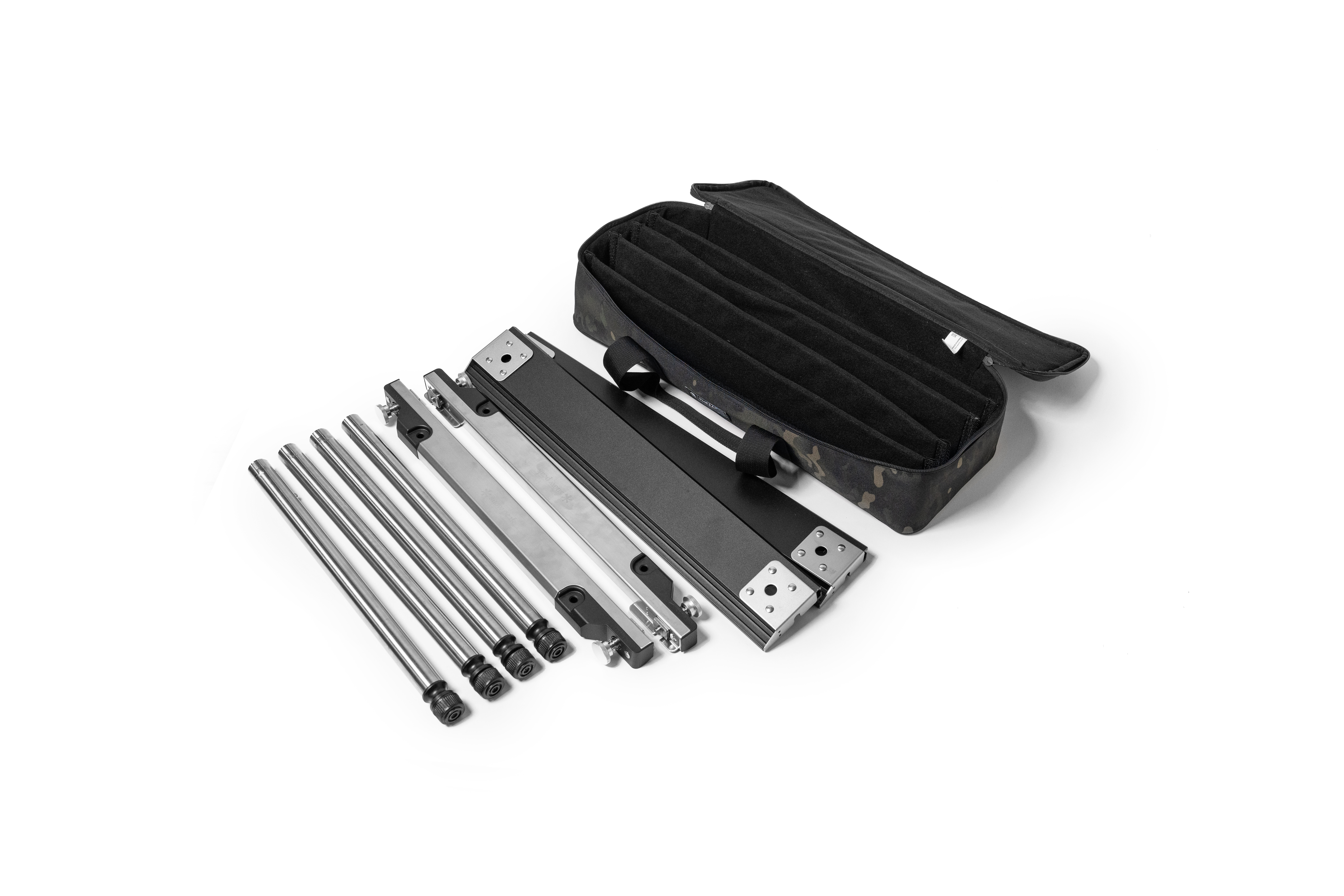 디얼스 코듀라 세퍼레이트 IGT가방 2유닛 쇼트 CORDURA Separate IGT 2 Unit Case 스노우피크 세퍼레이트 쇼트 호환 블랙멀티캠 - 상세 이미지 3