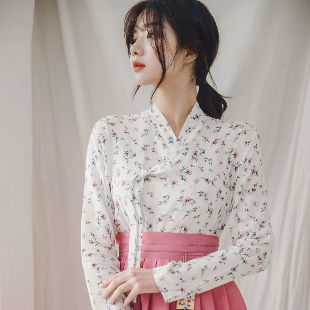 생활한복 세트 수채화+나은 개량 계량 퓨전 반티-165 이미지 7
