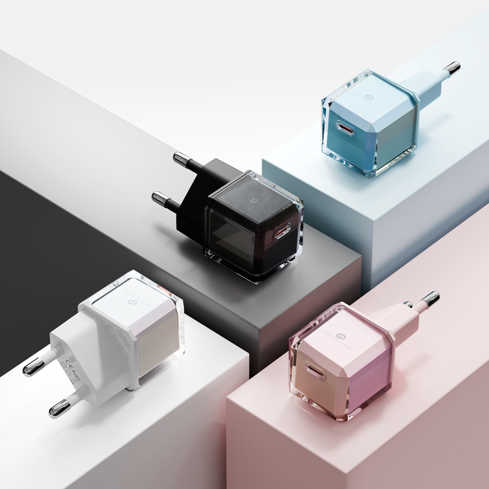 크리스탈클라우드 USB PD 20W C타입 GaN 초고속 충전기 어댑터 CC-310 - 상세 이미지 4