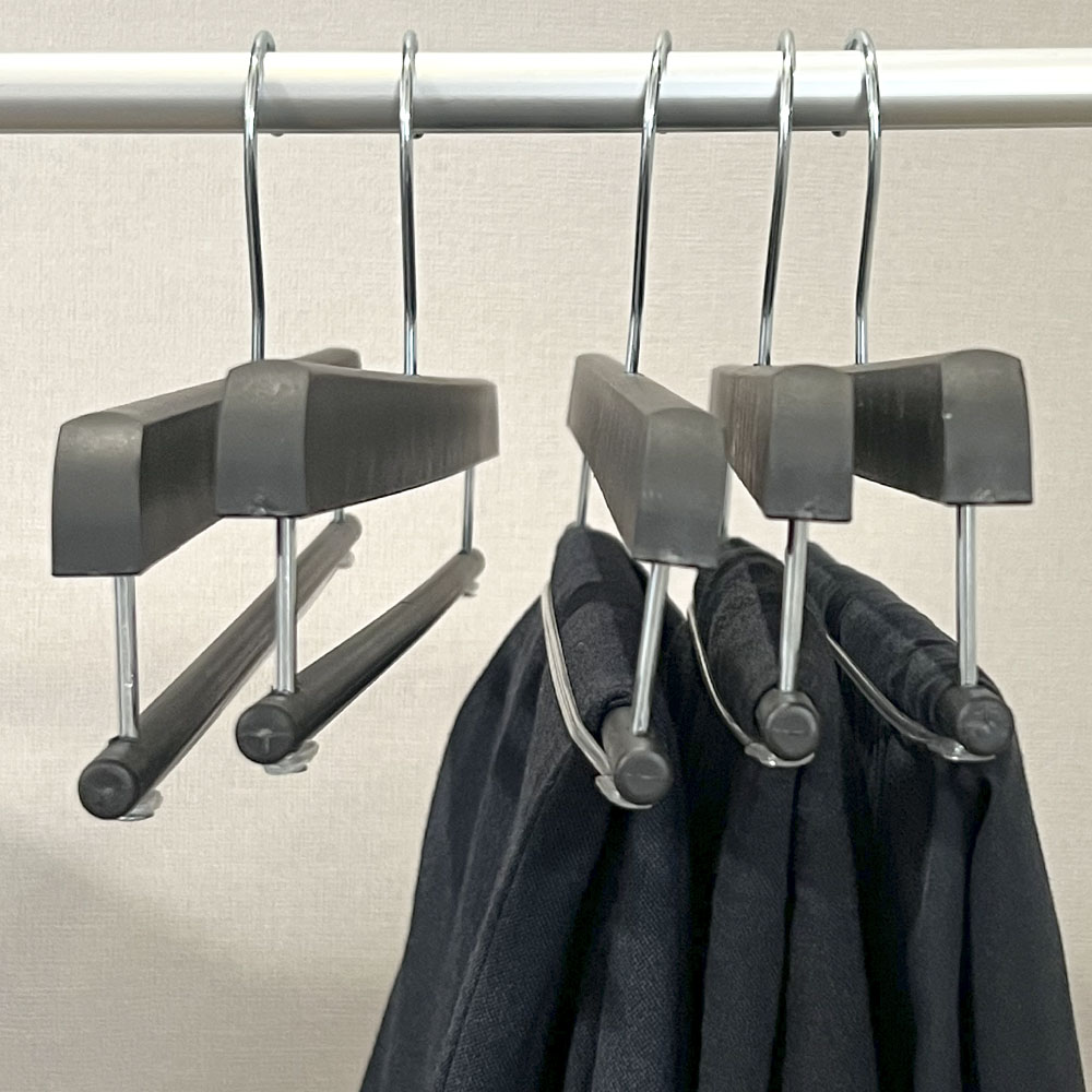 UH 논슬립 바지걸이 자국없는 바지옷걸이