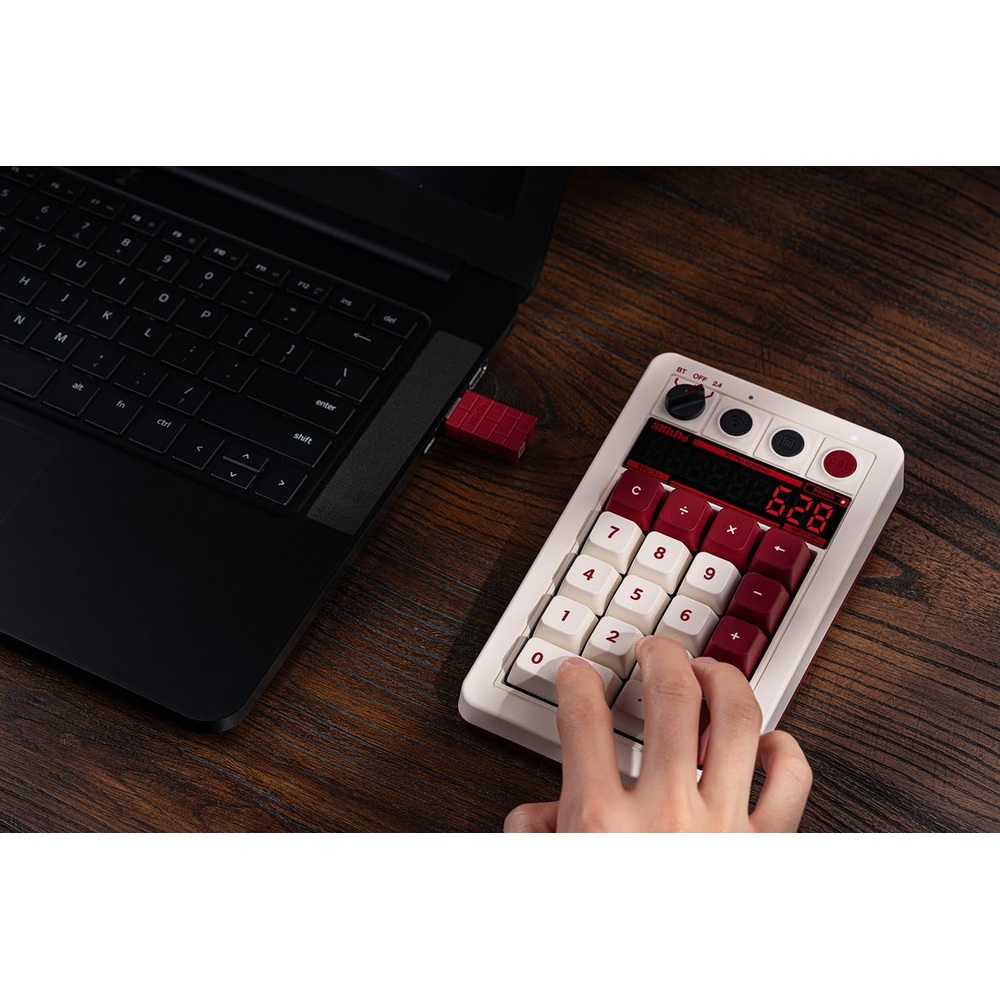 8BitDo 레트로 18 블루투스 기계식 키보드 계산기 겸용 키패드 이미지 6