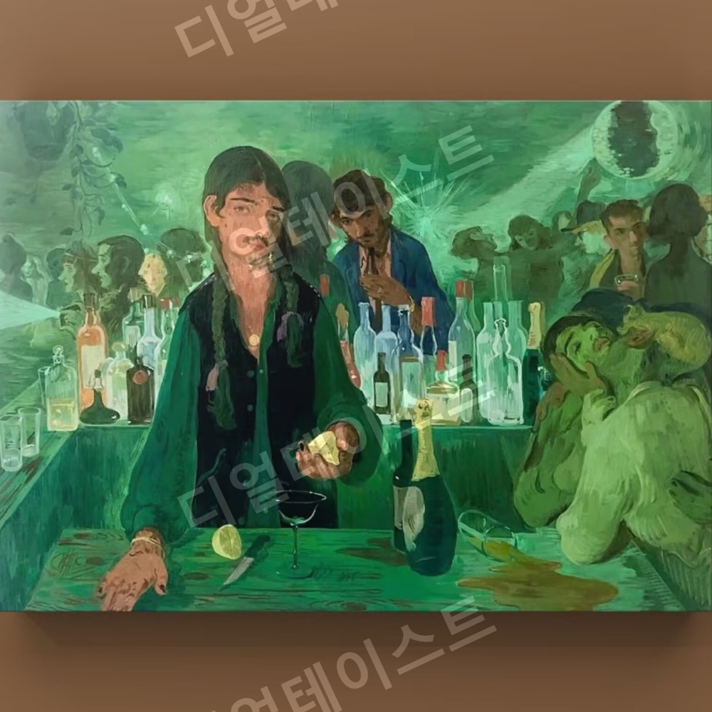 Joyland 약속의 땅 Salman Toor 인테리어 그림 일러스트 액자 포스터 - 상품 이미지