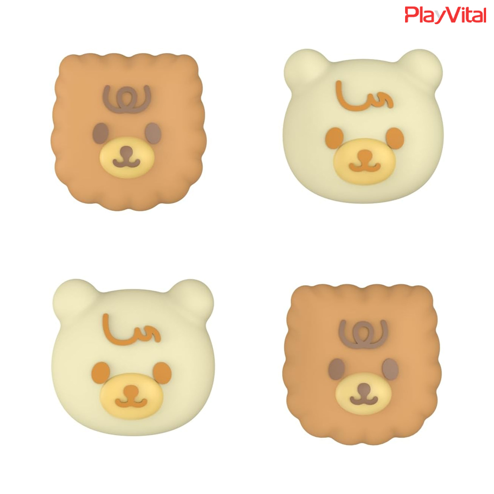 듀얼센스 곰돌이 스틱커버 엑박패드 프로콘2 컨트롤러 호환 PlayVital