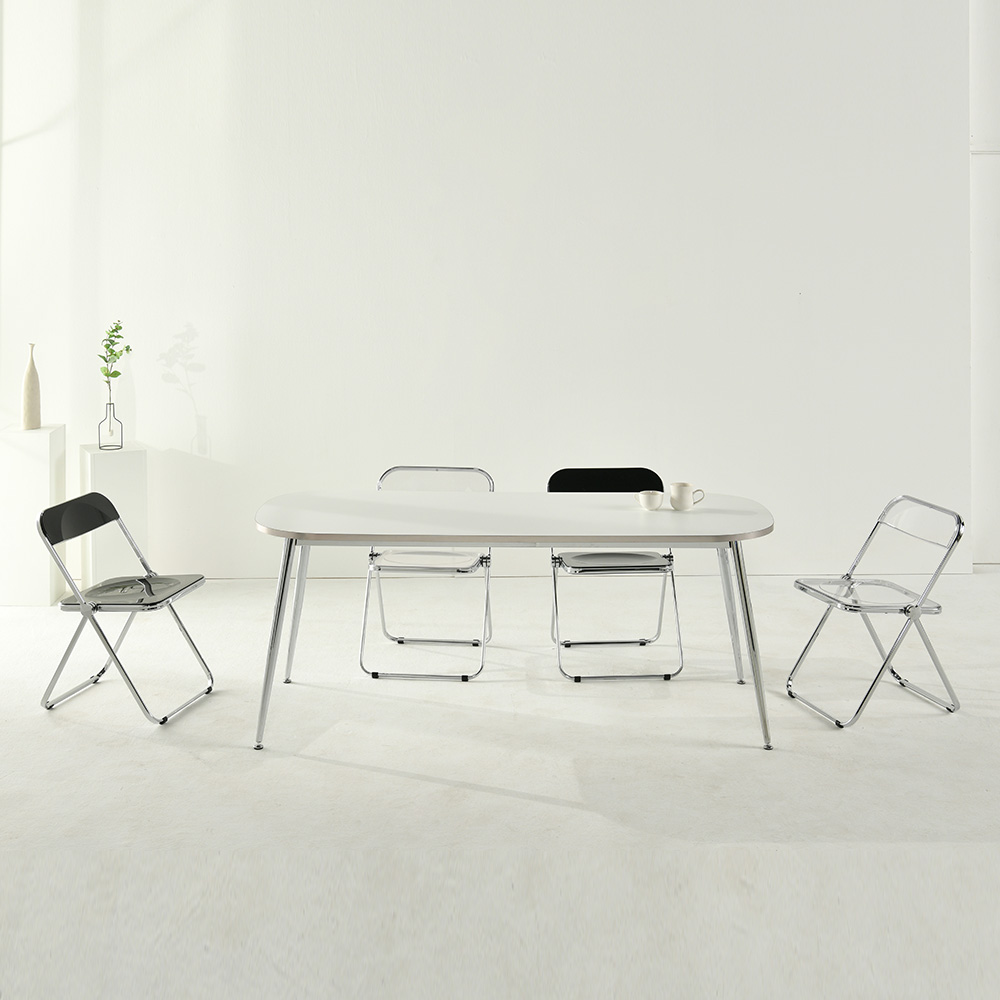 플랜비 사무실 재택근무 사무용 책상 홈오피스 1600 화이트