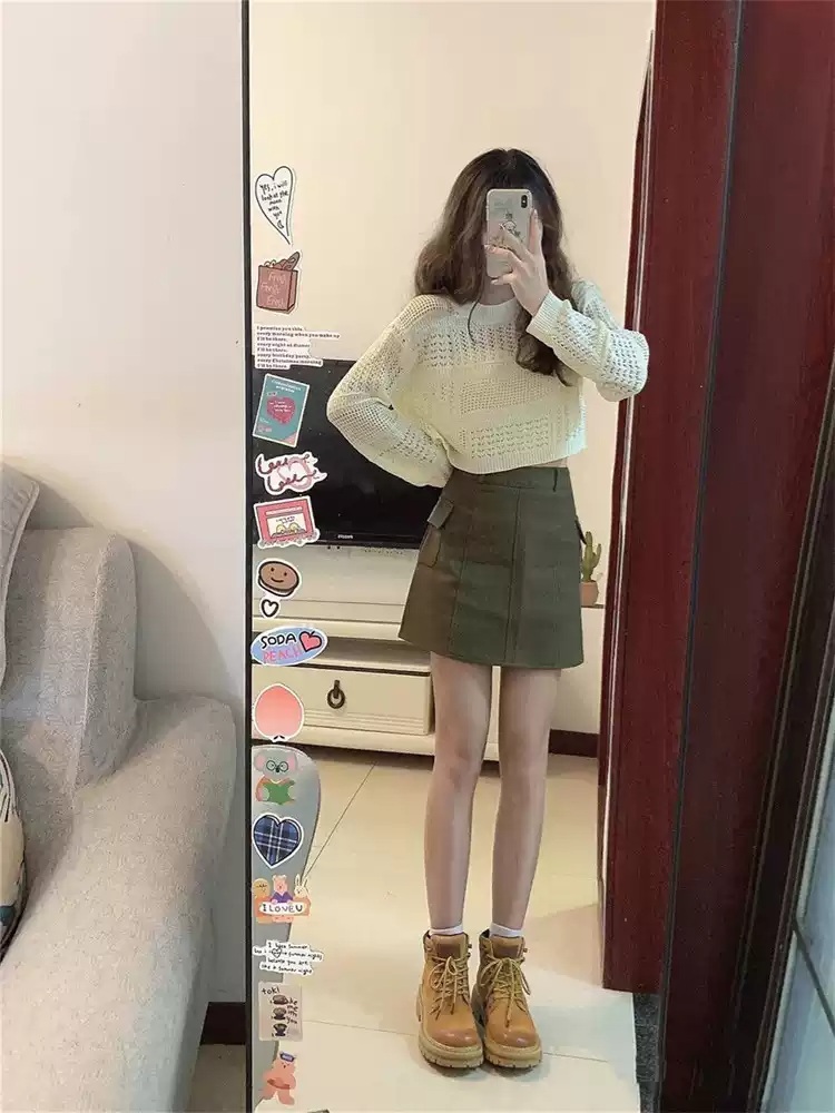 결혼하자 맹꽁아 21화 박하나 티셔츠 긴팔 맹공희 펀칭 풀오버 의상 옷 패션 - 상세 이미지 3