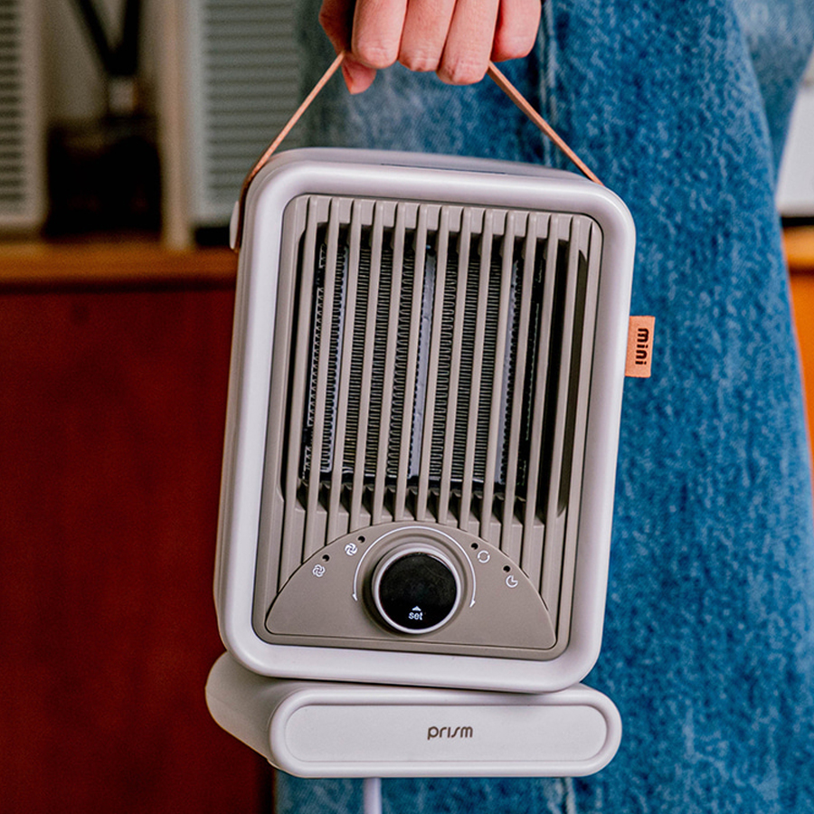 크레모아 미니힛 온풍기 캠핑 사무실 전기 미니히터 소형 탁상용 PMFH-H200AOM