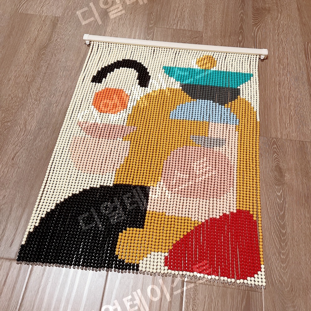 기하학 비즈발 만들기 키트 diy 재료 고급비즈발 인테리어 - 상세 이미지 4