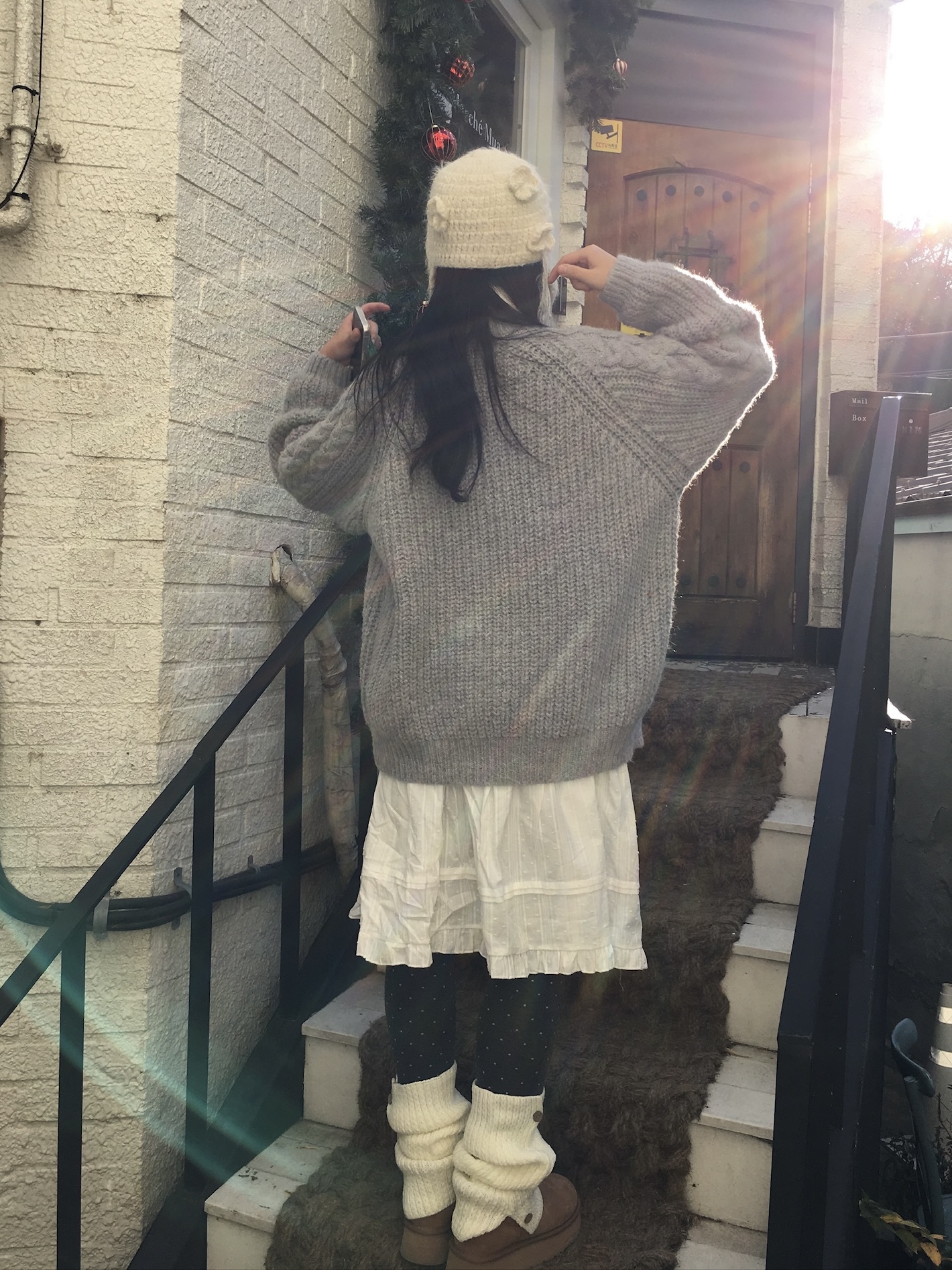 하니 도트 레깅스 (2color) 상세 이미지 4