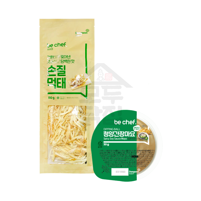 동원 홈푸드 비셰프 손질먹태 110g 먹태채 맥주안주 호프안주