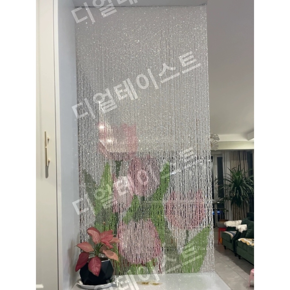 튤립 비즈발 만들기 집순이 취미 키트 diy 재료 패키지