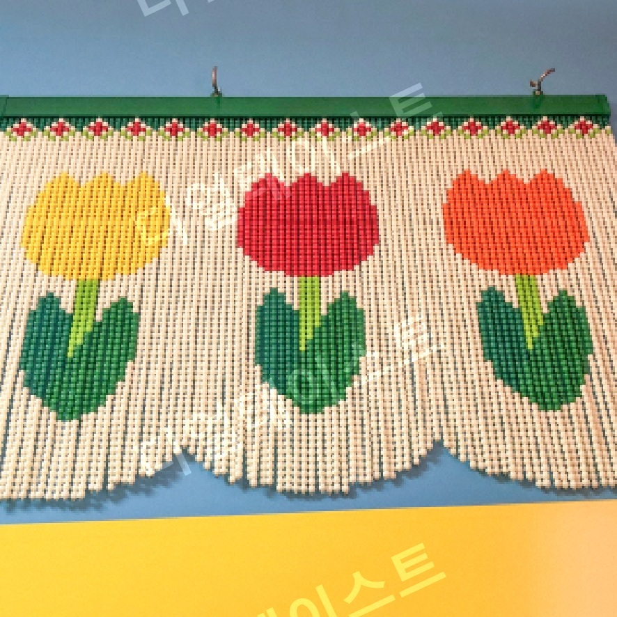 비즈발 만들기 키트 diy 재료 꽃 플라워 - 상품 이미지