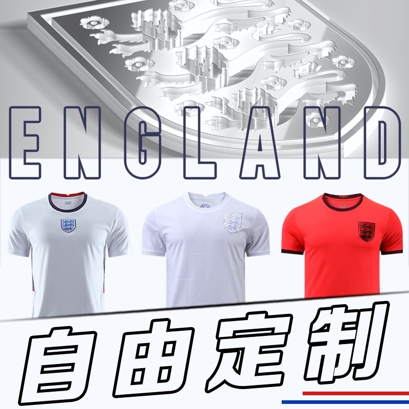 영국 팀 축구유니폼 국가대표유니폼 축구복제작 키즈 성인용 - 상세 이미지 5