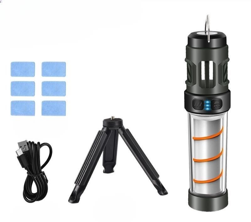 올뉴 LED 모기퇴치 캠핑램프 Type-C 충전식 휴대용 다용도 텐트램프 - 상세 이미지 2