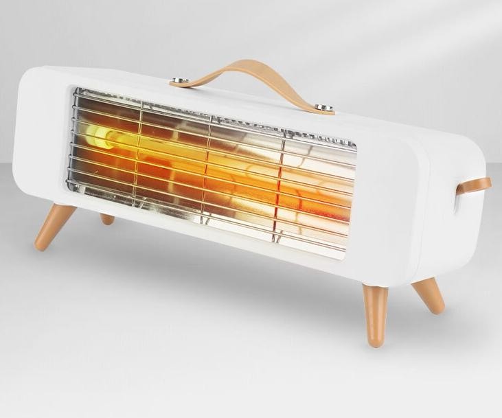 사무실에서 발을 따뜻하게, 발 난로 미니 전기히터 / 2단 석영관