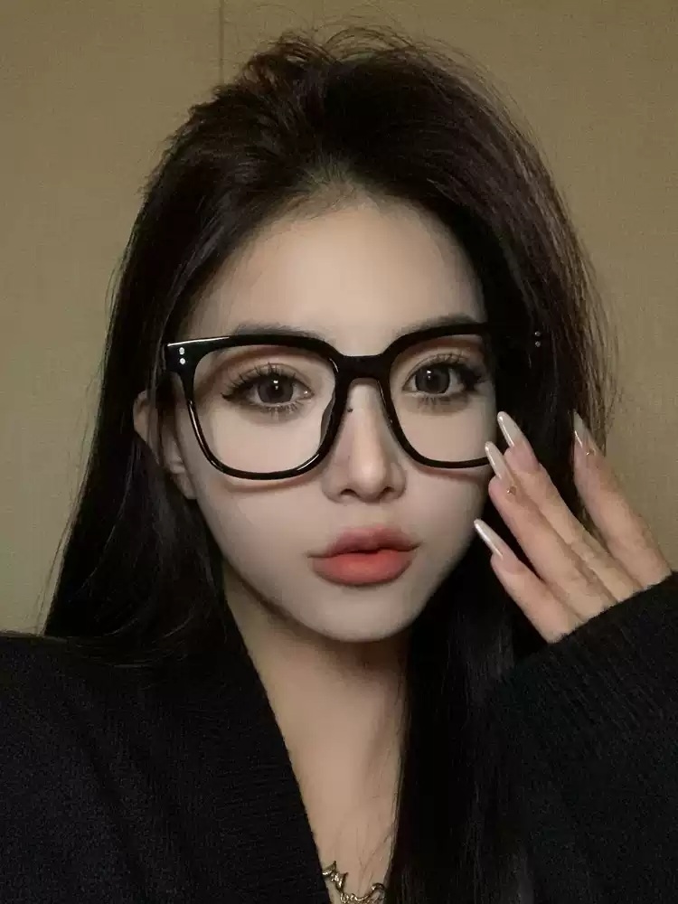하니 안경 액세서리 공항패션 고급진 페미닌 의상 옷 패션 - 상세 이미지 4