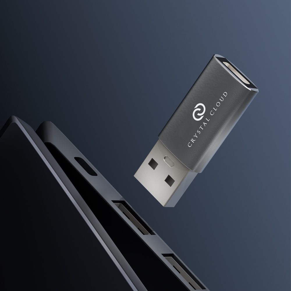 크리스탈클라우드 C타입 to USB-A OTG 젠더 이미지 7