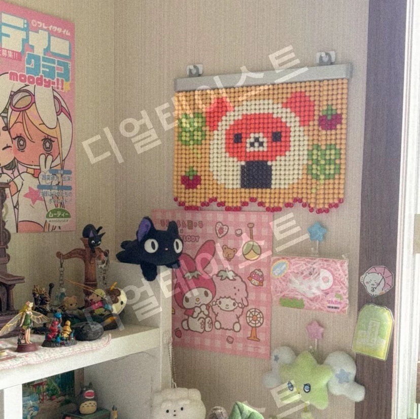 인테리어 비즈발 만들기 키트 diy 재료 취미 커튼 - 메인 이미지