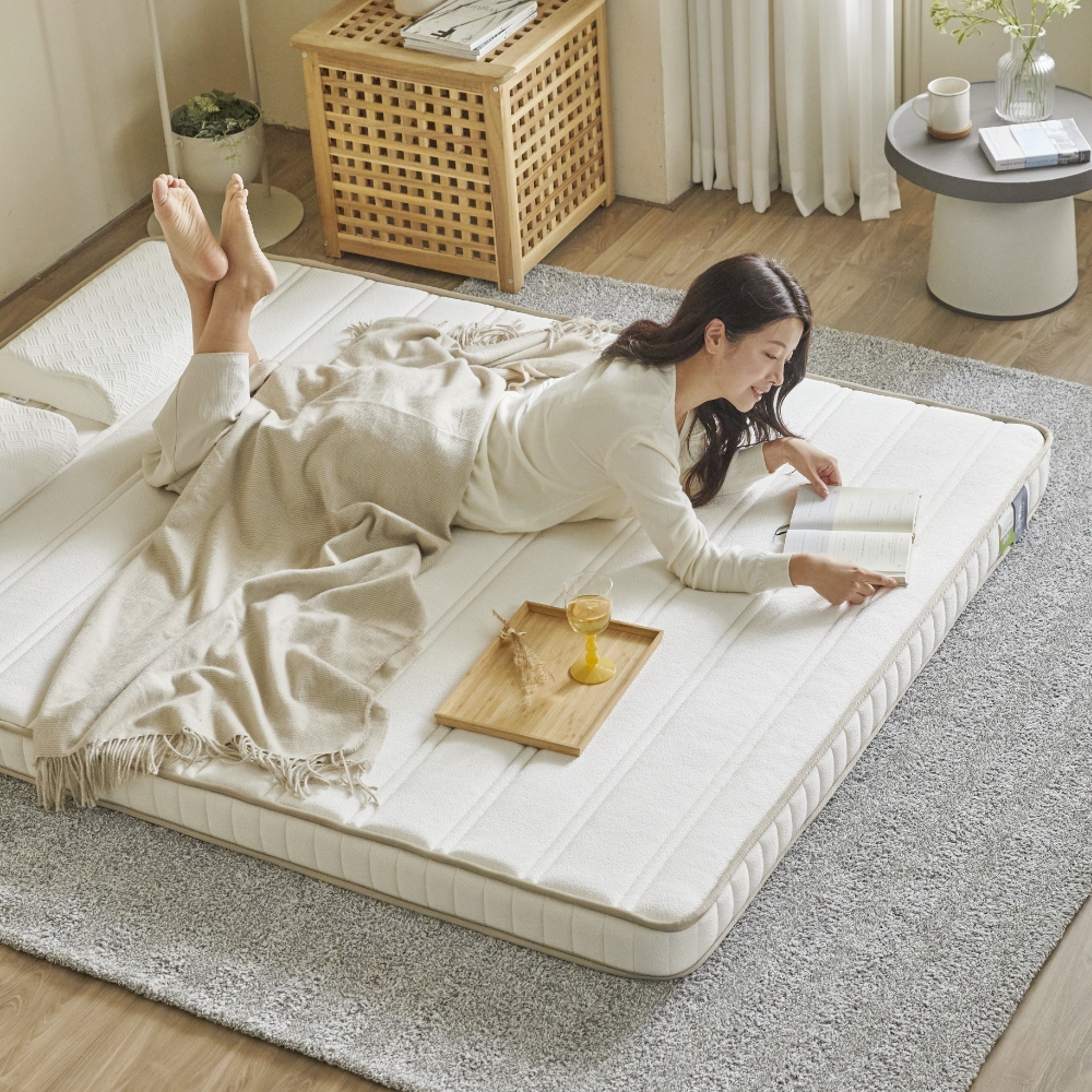 에덴느 꿈꾸는섬 토퍼 매트리스 라텍스 침대 바닥 수면매트 미니토퍼 멀티싱글 MS