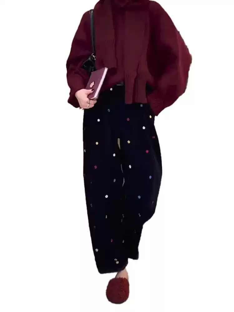 사랑은 외나무다리에서 2화 정유미 바지 팬츠 윤지원 기모 코듀로이 의상 옷 패션 - 상세 이미지 5