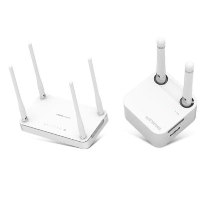 EFM네트웍스 IPTIME A2004SR + A3000UA 기가비트 인터넷 무선 유무선 와이파이 공유기 USB 랜카드 패키지