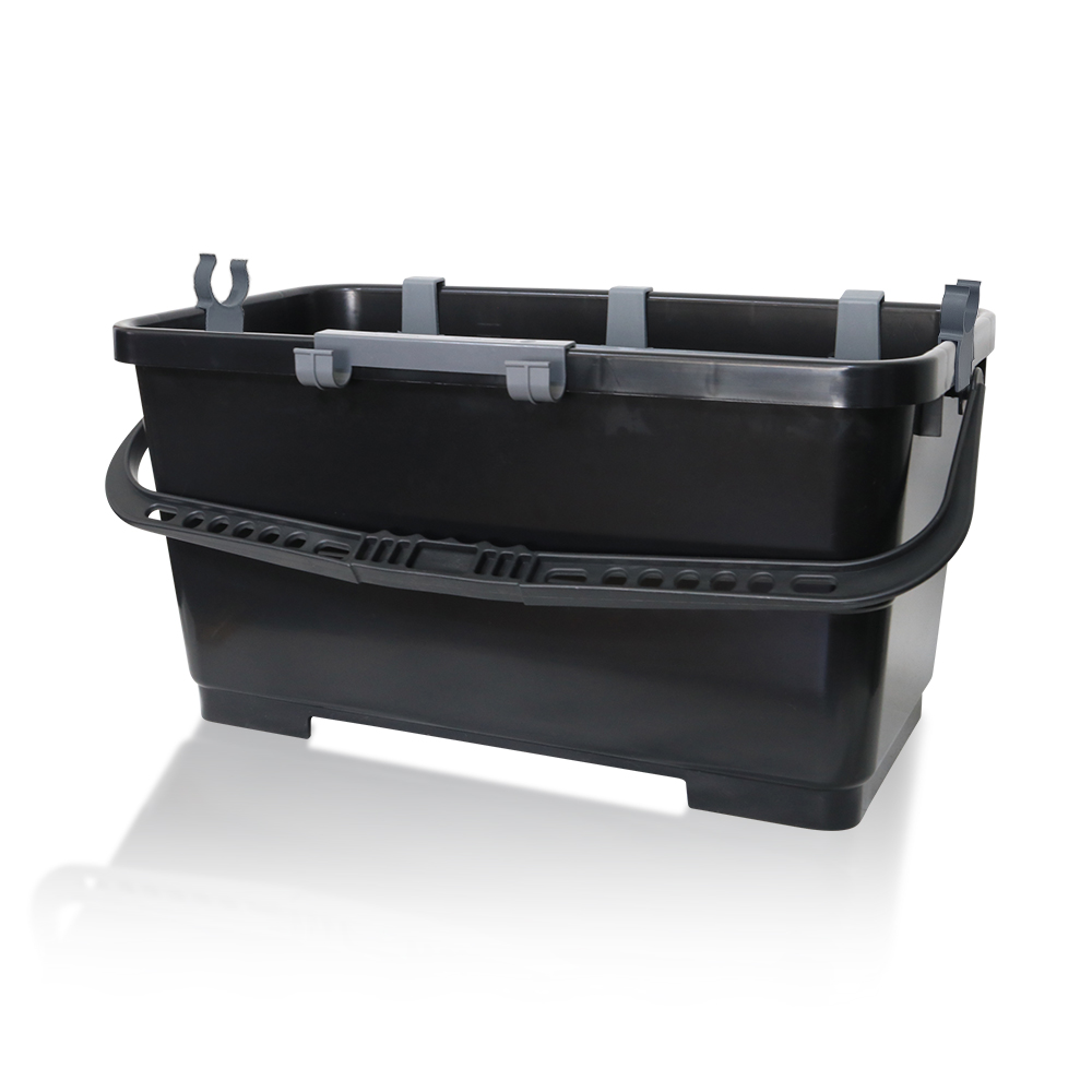 유리창 청소 버킷 24L (스퀴지 후크+슬리브 홀더+폴대 홀더) 방충망닦이 청소도구 제품 이미지