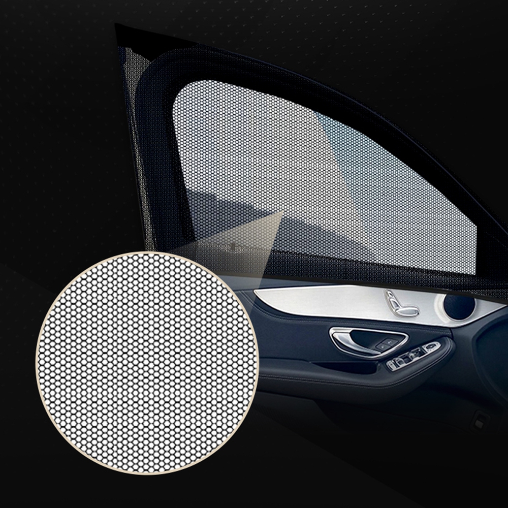 자동차방충망 차량용모기장 SUV 세단 앞유리 뒷유리 차박 2P