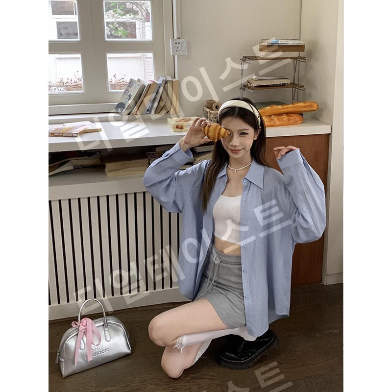 조선의사랑꾼 52회 황보라 셔츠 블라우스 간절기 봄 의상 옷 패션 - 상품 이미지