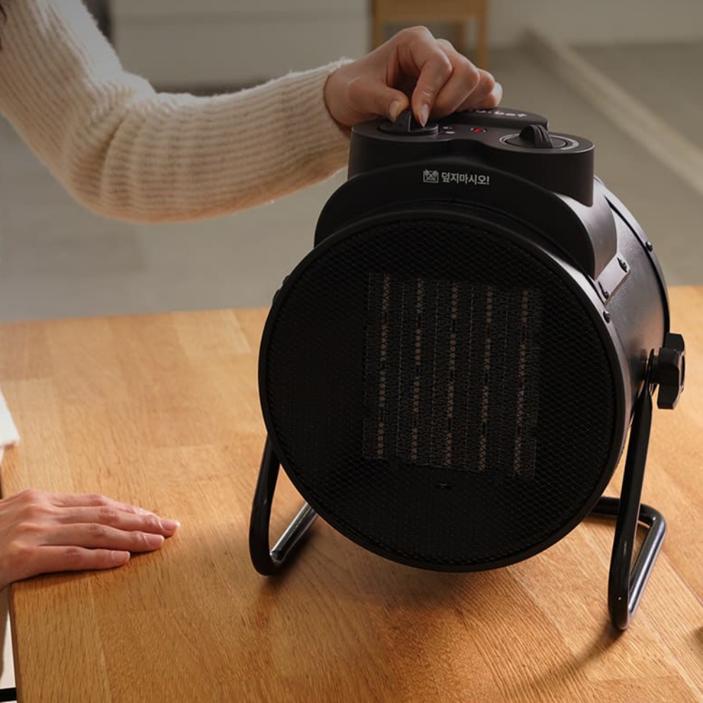 캠핑 미니 온풍기 팬히터 가정용 열풍기 난방기 공업용 소형 온풍기