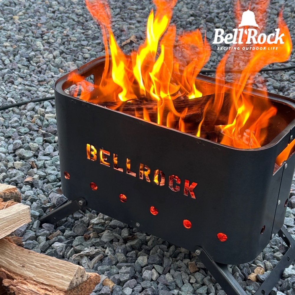 불멍화로대 벨락 파이어핏 아이언 캠핑화로대 접이식