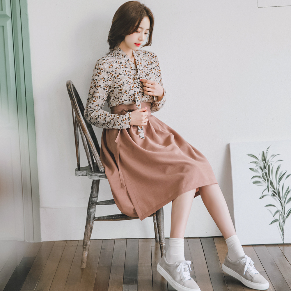 생활한복 세트 예다움+가랑 개량 계량 퓨전 반티-114 - 상세 이미지 5