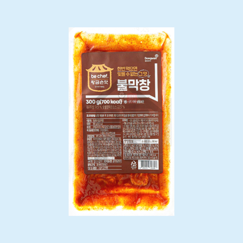비셰프 달구지 불막창 300g 달구지막창 돼지막창 닭발 닭목살