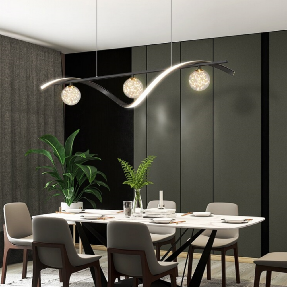 스텔라 스트림 펜던트조명 1000 LED 30W 식탁등 은하수 감성 포인트등 - 상세 이미지 3