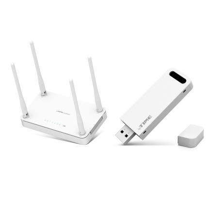 IPTIME AX3000R + A3000U 기가비트 인터넷 무선 유무선 와이파이 공유기 USB 랜카드 패키지