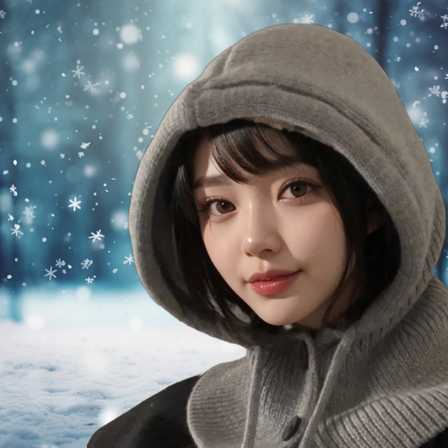 빅사이즈 바라클라바 겨울용 바라클라바 방한 겨울 후드 넥워머 - 상품 이미지