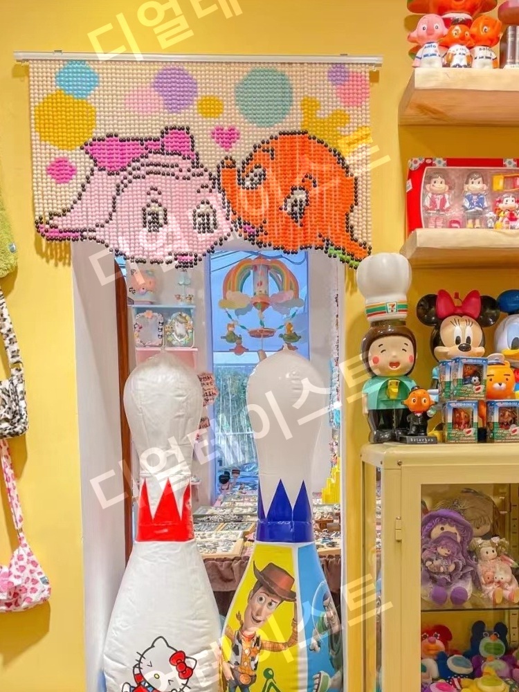 구슬발 패키지 비즈발 만들기 키트 diy 재료 실커튼 - 상세 이미지 2