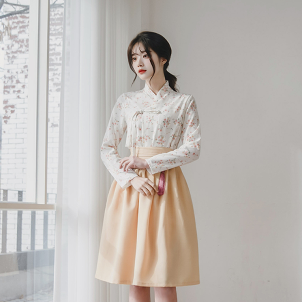 생활한복 세트 벚꽃엔딩+희나 개량 계량 퓨전 반티-165 이미지 8