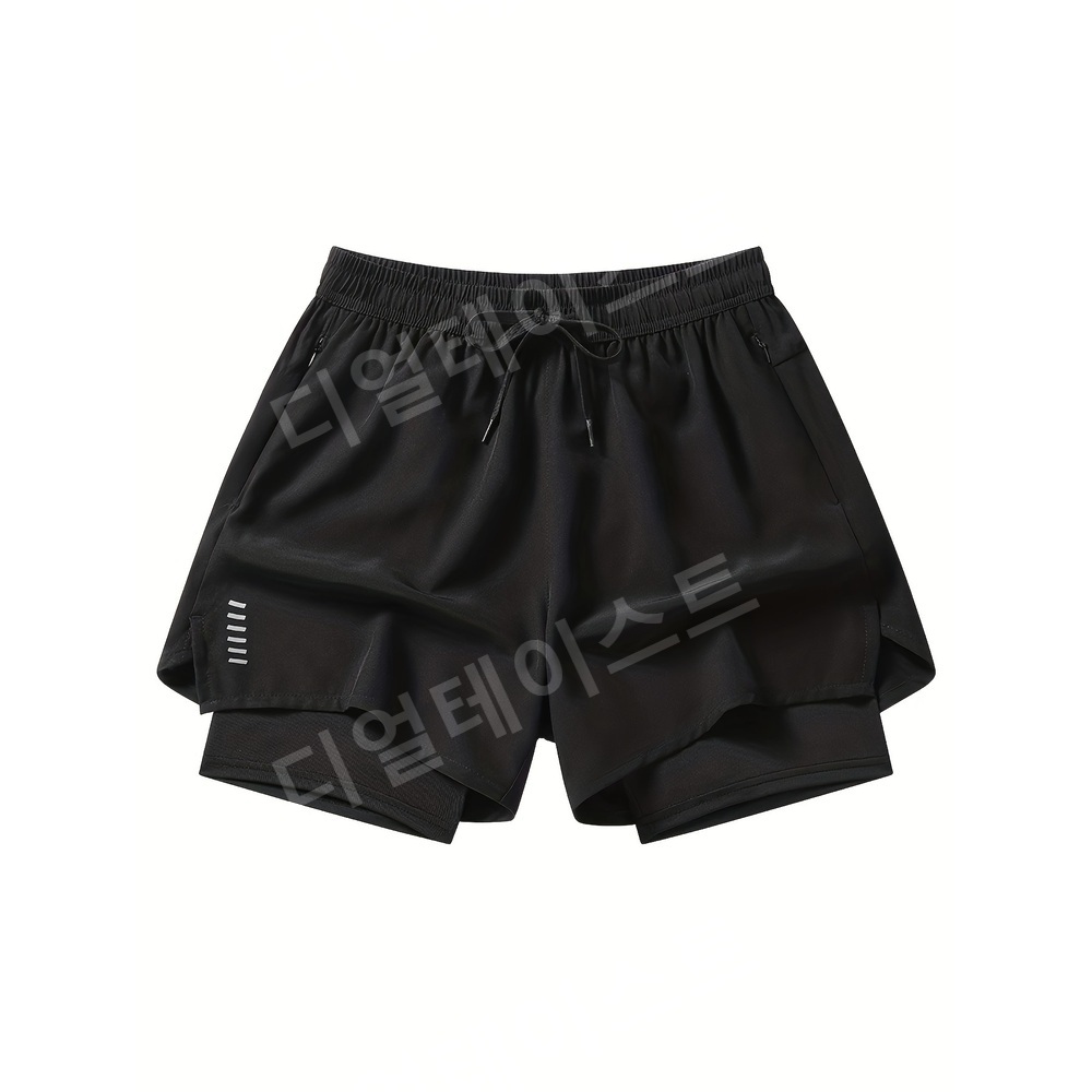 체육관 반바지 숏팬츠 하이킹 조깅 사이클링 야외 피트니스 - 상세 이미지 4
