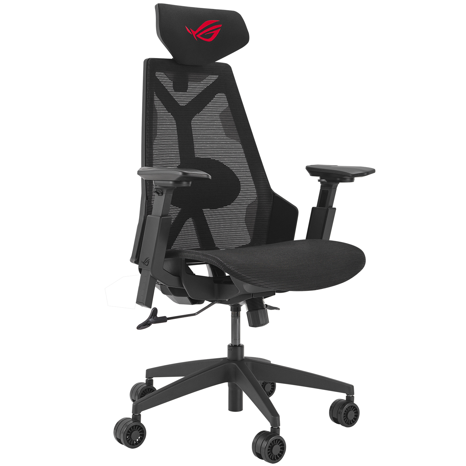 ROG DESTRIER CORE 풀 메쉬 게이밍 의자 블랙 - 상세 이미지 4