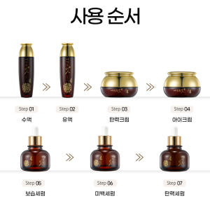 예담윤빛 윤진결 여성 기초 화장품 7종 세트 식물성플라센타 기능성 스킨케... 솔직 후기 | 피부 타입별 분석 - 상품 이미지 2