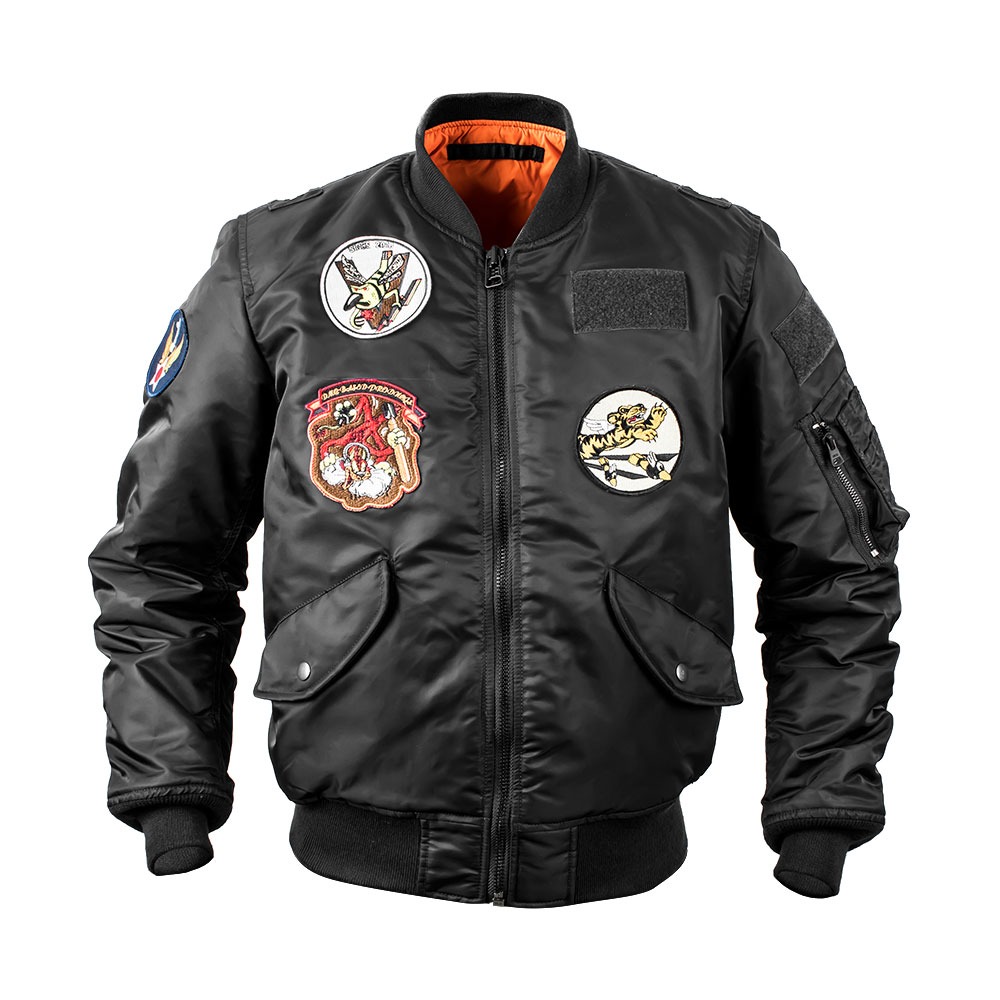 반스플라이 플라이트자켓 MA-1 항공점퍼(블랙)