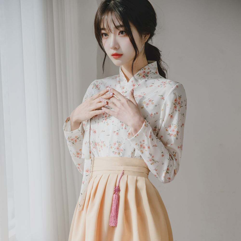 생활한복 세트 벚꽃엔딩+희나 개량 계량 퓨전 반티-165 이미지 6