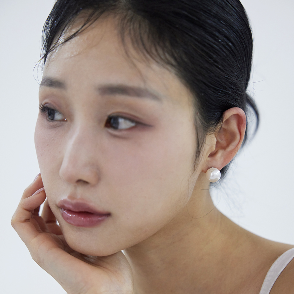 제이끌레르 스와로브스키 진주 귀걸이 4mm 5mm 6mm 8mm 10mm 12mm 혼주 웨딩 승무원 데일리 오스트리아 스톤 실버925